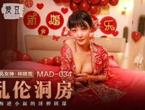最新视频【P站林晓雪】乱luan伦洞房 MAD-034
