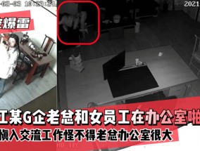 最新视频【监控爆雷！】浙江某G企老总和女员工𝟝1⃣吃瓜在办公室慎入交流工作XXX𝟝𝟙-𝕔𝕙𝕚𝕘𝕦𝕒怪不得老总办公室很大