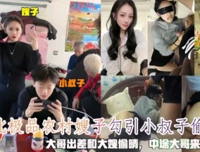 东北极品农村嫂子勾引小叔子偷情   大哥出差和大嫂偷偷  中途大哥打电话来查岗第𝟝𝟙二部