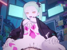 Cyberpunk Edgerunners 3d Rebecca 激烈的肛交