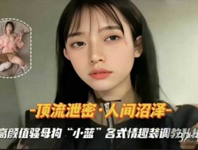 高gao颜值骚母狗小蓝各式情趣装调教私拍2